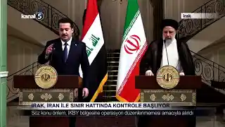 Irak, İran İle Sınır Hattında Kontrole Başlıyor