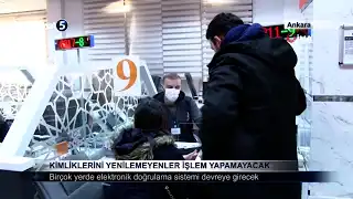Kimliklerini Yenilemeyenler İşlem Yapamayacak