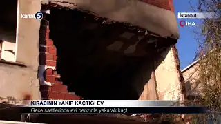 Kiracının Yakıp Kaçtığı Ev