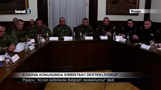 Kosova Konusunda Sırbistan’ı Destekliyoruz