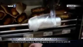 Marketlere Giden Zabıta Ekipleri Gözlerine İnanamadı
