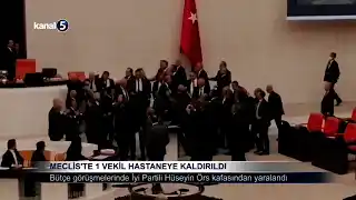 Meclis’te 1 Vekil Hastaneye Kaldırıldı