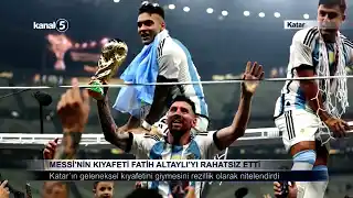 Messi’nin Kıyafeti Fatih Altaylı’yı Rahatsız Etti