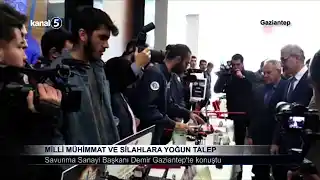 Milli Mühimmat ve Silahlara Yoğun Talep