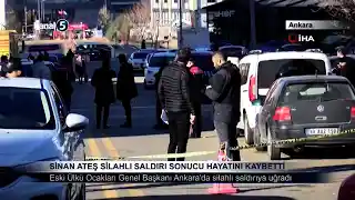 Sinan Ateş Silahlı Saldırı Sonucu Hayatını Kaybetti