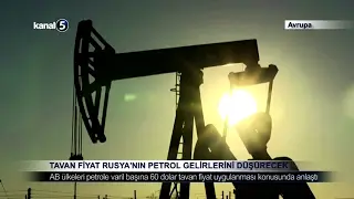 Tavan Fiyat Rusya’nın Petrol Gelirlerini Düşürecek