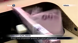 TİSK EYT Açıklaması