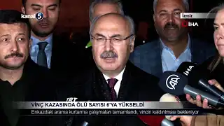 Vinç Kazasında Ölü Sayısı 6’ya Yükseldi