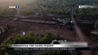 Yunanistan Yine Tahrik Peşinde