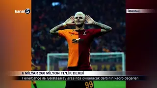 6 Milyar 260 Milyon TL’lik Derbi