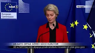 AB-NATO Ortak Görev Gücü Kuruyor