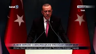 Alman Dergisi Cumhurbaşkanı Erdoğan’ı Hedef Aldı