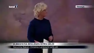 Almanya’da Beklenen İstifa Geldi