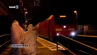 Almanya’da Trende Bıçaklı Saldırı