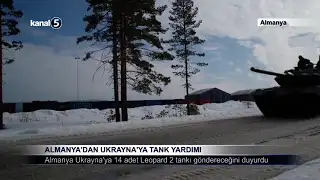 Almanya’dan Ukrayna’ya Tank Yardımı