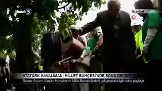 Atatürk Havalimanı Millet Bahçesi’nde Sona Gelindi