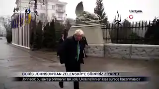 Boris Johnson’dan Zelenskiy’e Sürpriz Ziyaret