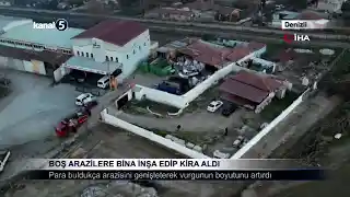 Boş Arazilere Bina İnşa Edip Kira Aldı
