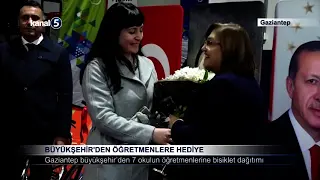 Büyükşehir’den Öğretmenlere Hediye