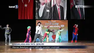 Çocuklara Ara Tatil Şenliği