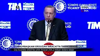 Cumhurbaşkanı Erdoğan; İhracatta Tarihi Rekor