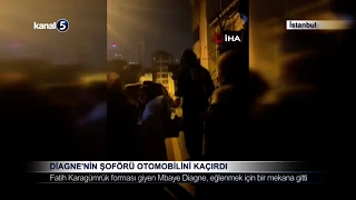 Diagne’nin Şoförü Otomobilini Kaçırdı