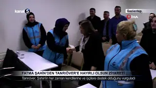 Fatma Şahin’den Tanrıöver’e Hayırlı Olsun Ziyareti