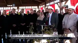 Fethi Sekin Kabri Başında Anıldı