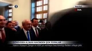 Görevden Alınan Hakimden Şok İddialar