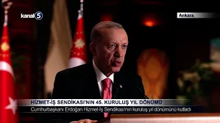 Hizmet-İş Sendikası’nin 45. Kuruluş Yıl Dönümü