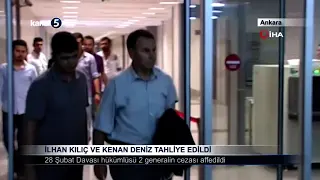 İlhan Kılıç ve Kenan Deniz Tahliye Edildi