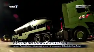 Kuzey Kore Füze Denemesi Yeni Yıla İle Girdi