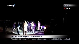 Lüks Cipe Kurşun Yağdırdılar