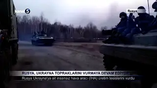 Rusya, Ukrayna Topraklarını Vurmaya Devam Ediyor