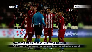 Sivasspor, Maçın Tekrarı İçin TFF’ye Başvurdu
