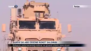Suriye’de ABD Üssüne Roket Saldırısı