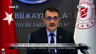 Türkiye’den Bulgaristan’a Doğalgaz Transferi