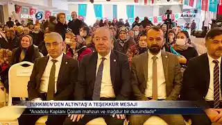 Türkmen’den Altıntaş’a Teşekkür Mesajı