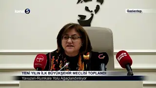 Yeni Yılın İlk Büyükşehir Meclisi Toplandı