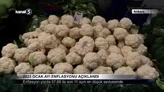 2023 Ocak Ayı Enflasyonu Açıklandı