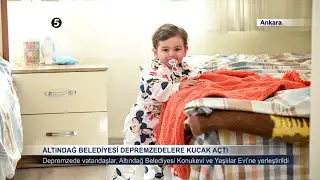 Altındağ Belediyesi depremzedelere kucak açtı
