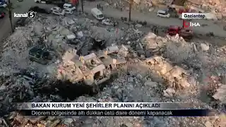BAKAN KURUM YENİ ŞEHİRLER PLANINI AÇIKLADI