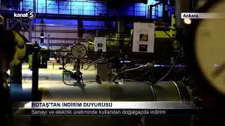 BOTAŞ’tan İndirim Duyurusu
