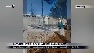 BÜYÜKŞEHİR’DEN SALGINA KARŞI İLAÇLI ÖNLEM