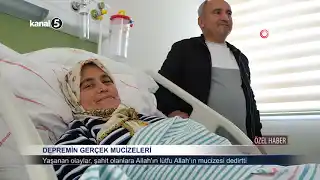 DEPREMİN GERÇEK MUCİZELERİ