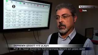DEPREMİN ŞİDDETİ 11’E ULAŞTI