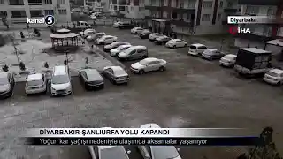 Diyarbakır-Şanlıurfa Yolu Kapandı