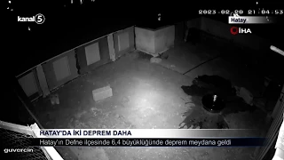 HATAY’DA İKİ DEPREM DAHA