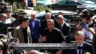Meral Akşener ve Kemal Kılıçdaroğlu’nun Adaylık Görüşmesi Sona Erdi