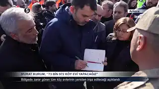 Murat Kurum; ”73 bin 972 köy evi yapacağız”
